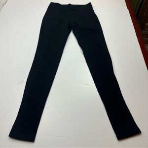 Vince Black Back Seam Pull-On Stretch Leggings Womens Size Small Viscose Comfy